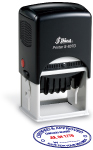 Shiny S-837D Circular Self-inking date stamp